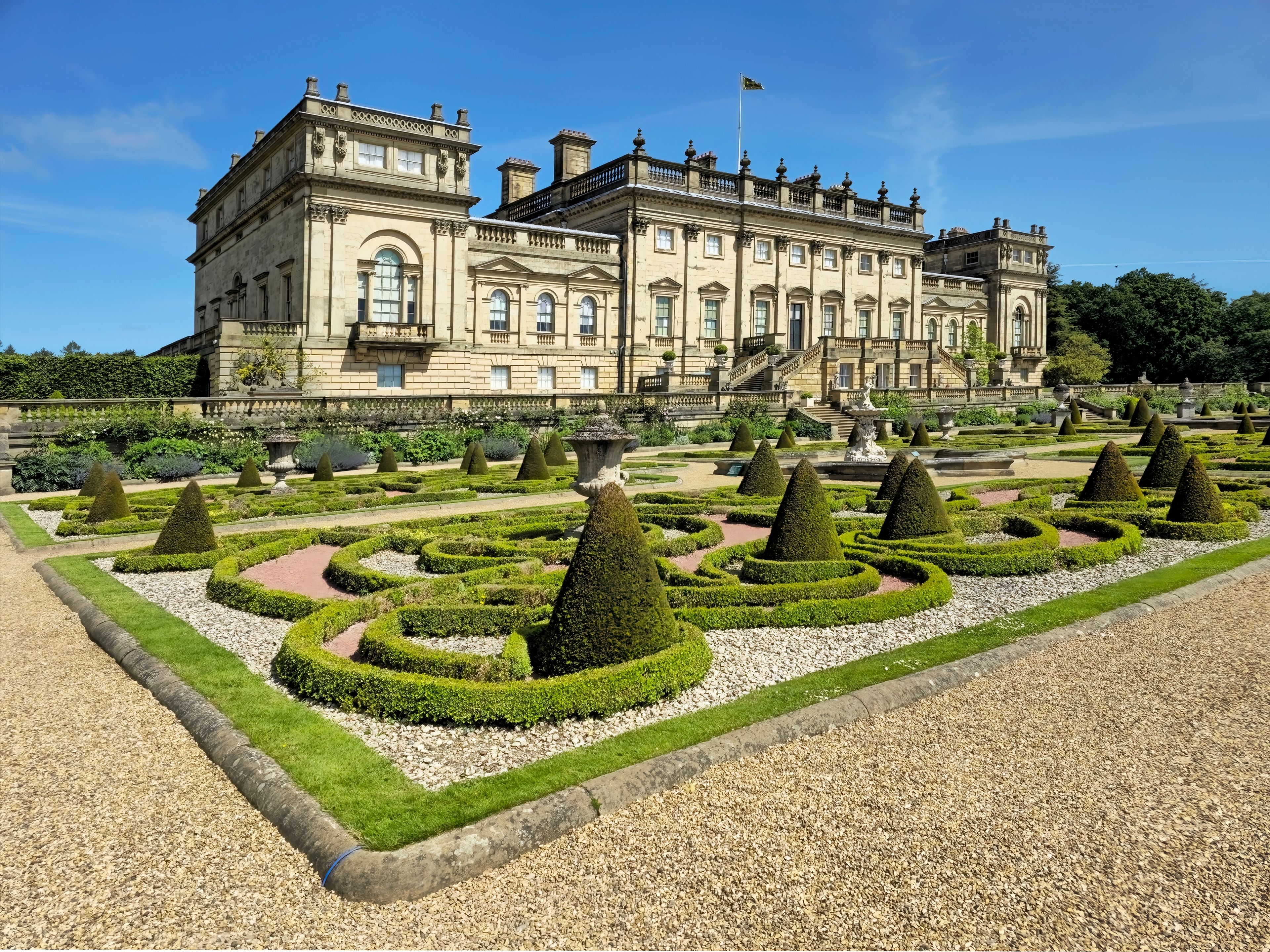 Harewood House and gardens