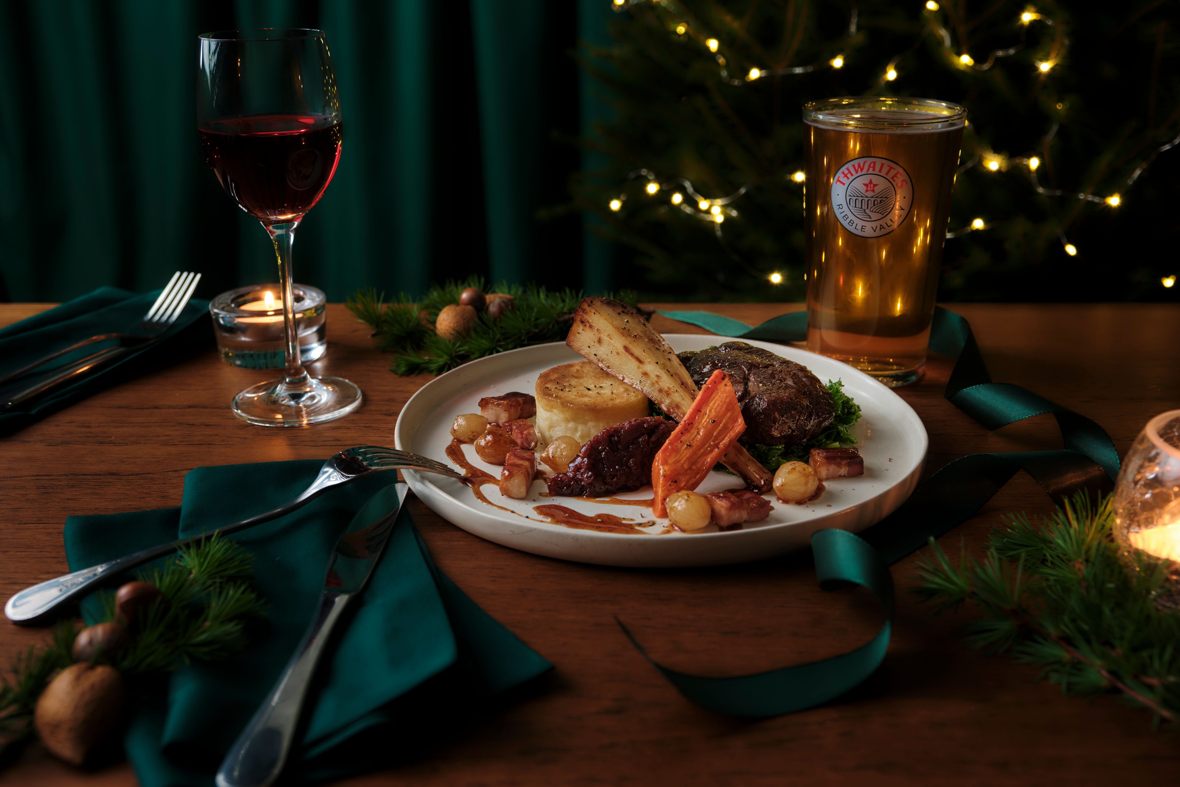 Beef shin Christmas dinner